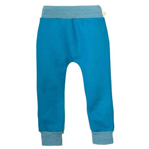 Pantalon en laine biologique Disana - Blue jay