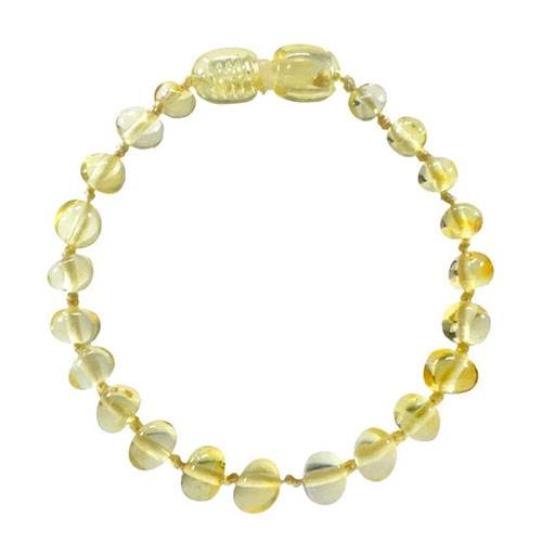 Bracelet d'ambre pour bébé Irreversible Bijoux - Lemon