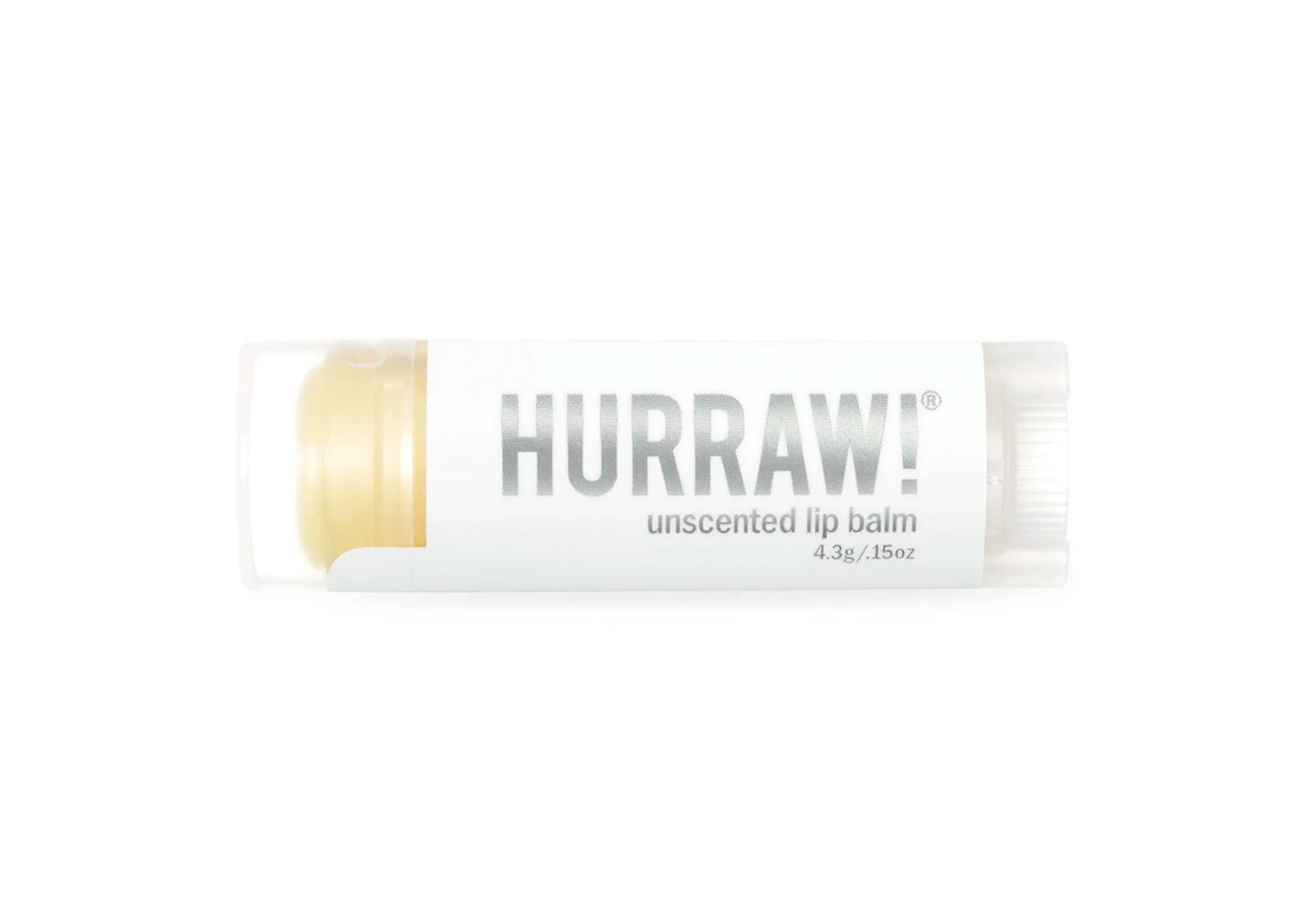 Baume à lèvres hydratant Hurraw - sans parfum