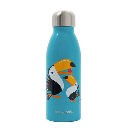Gourde Inox QWETCHxCEP 500ml - Toucan