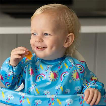 Lilly and Ben® Bavoir bandana bébé fille - lot de 5 - doublé coton éponge  et polaire - triangle - pression - nouveau-né 1 mois à 2 3 4 an-s 