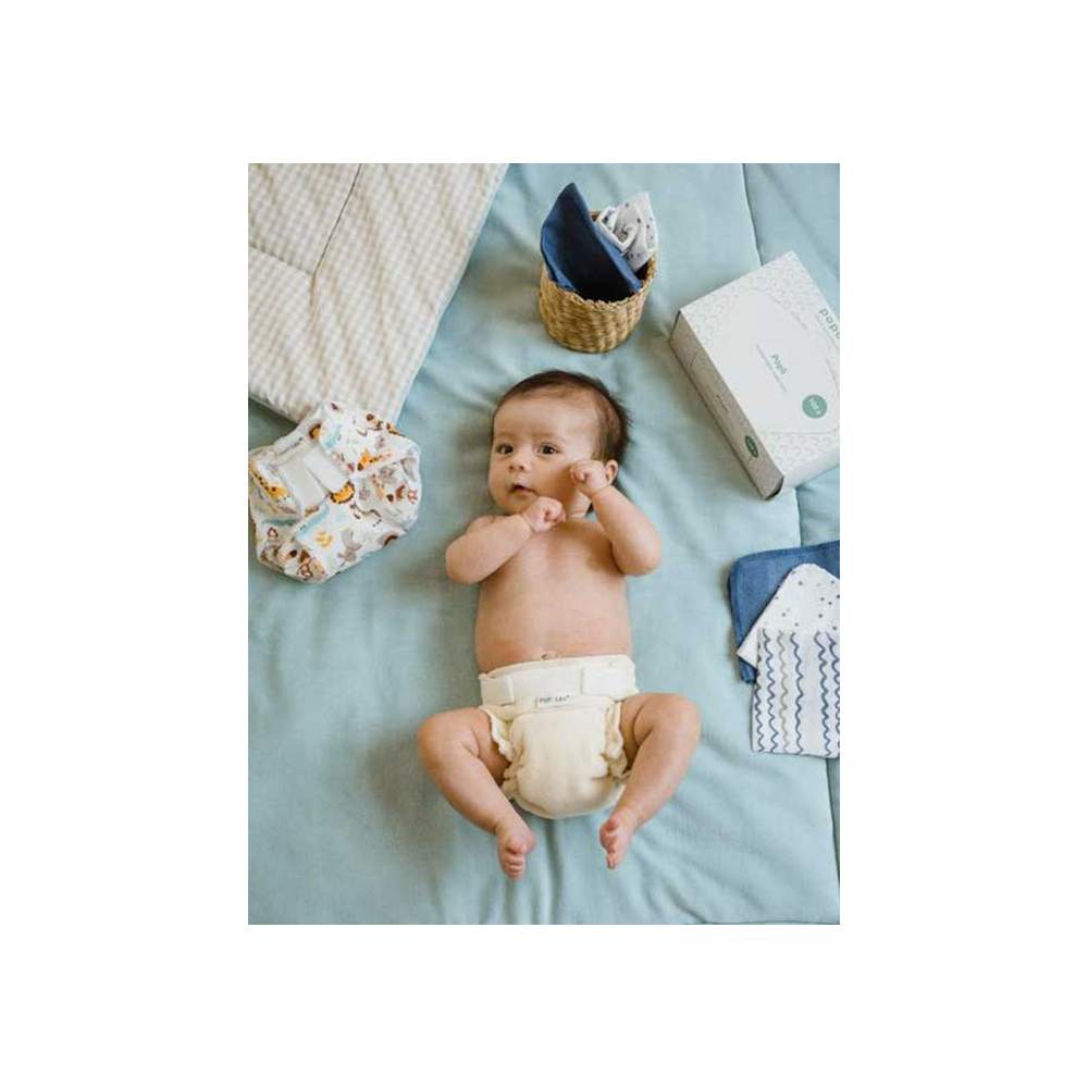 Baignoire bébé Shantala bleu - Lilinappy