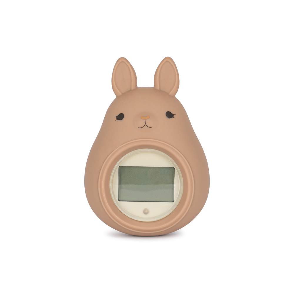 Thermomètre de bain coquillage en silicone - blush - Miniatures