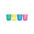 Lot de 4 Mini tasses Babycup - Multicolore