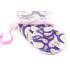 10 lingettes démaquillantes lavables Imse Vimse - Purple paisley 