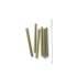 Lot 6 petites pailles et brosse de nettoyage Bambu