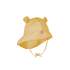 Chapeau de soleil ajustable ourson Manymonths - Golden Straw