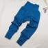 Pantalon bébé en laine & soie Cosilana - Bleu marine