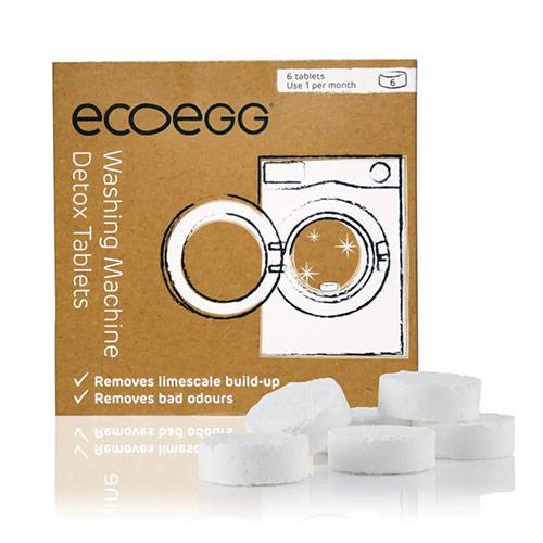 Tablettes détox pour machine à laver Ecoegg