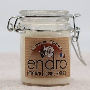 Déodorant baume Endro - Palmarosa & Géranium