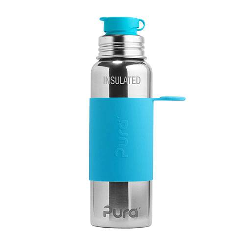 Gourde sport Inox isotherme 650 ml Pura Turquoise
