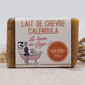 Savon Les Savons de Joya - Lait de chèvre & Calendula 