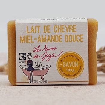 Savon surgras Les Savons de Joya Lait de chèvre, Miel & Amande douce