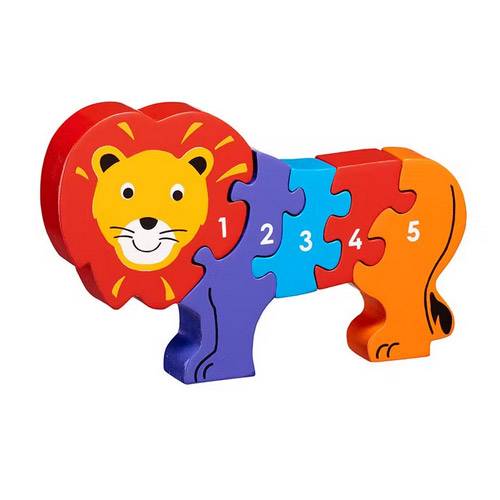 Petit puzzle en bois Lanka Kade - Lion
