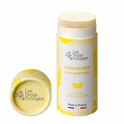 Déodorant solide Les Petits Prödiges 50g - Citron & Bergamote 