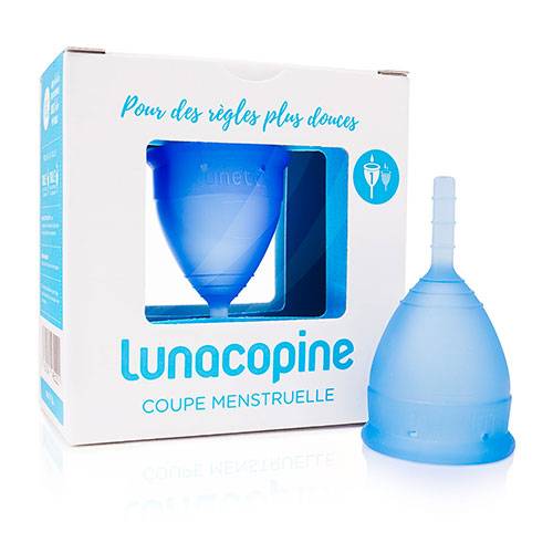 Coupe menstruelle Lunacopine - Bleue