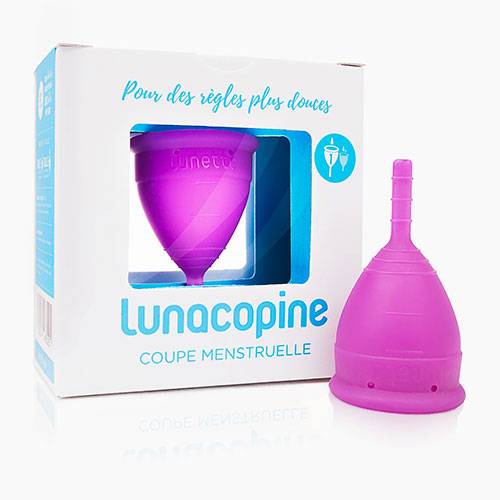 Coupe menstruelle Lunacopine - Violette T.1