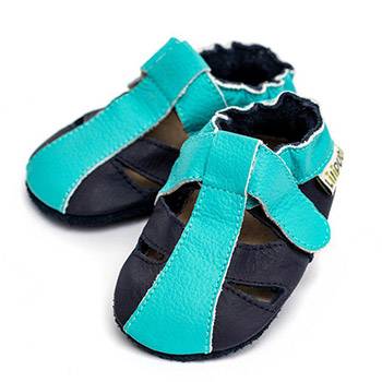 Sandales en cuir souple Liliputi Ocean Breeze