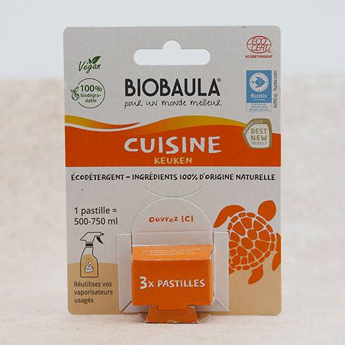 Pastilles solides pour nettoyant cuisine Biobaula