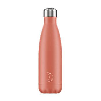 Bouteille isotherme Chilly's bottles - Pastel corail