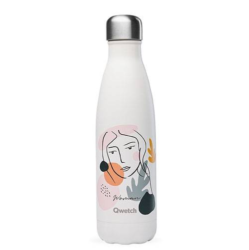 Bouteille inox isotherme Qwetch - Woman 