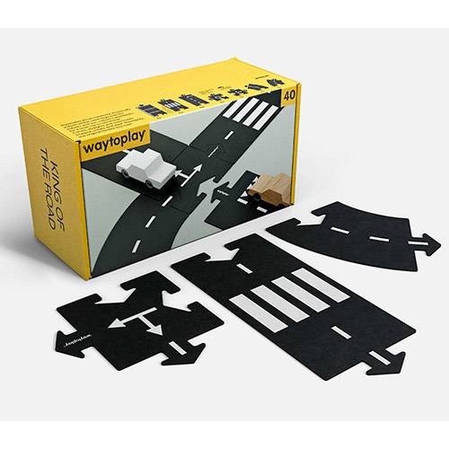 Circuit pour voitures flexible 40pcs Way To Play - King of the Road