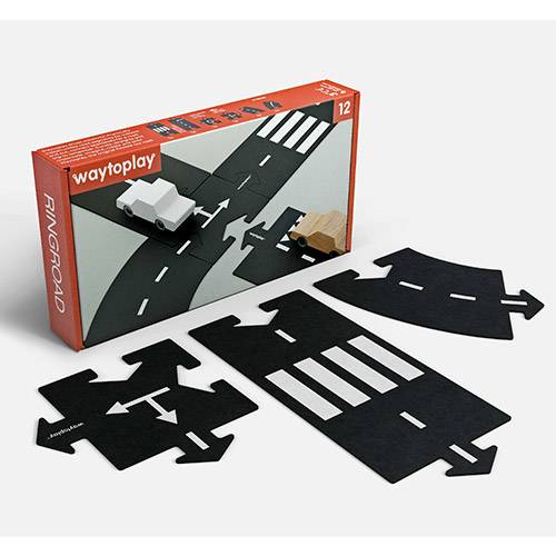 Circuit pour voitures flexible 12pcs Way To Play - Ringroad