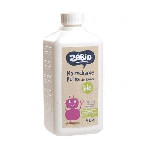 Recharge bulles savon bio 500ml - Zébio