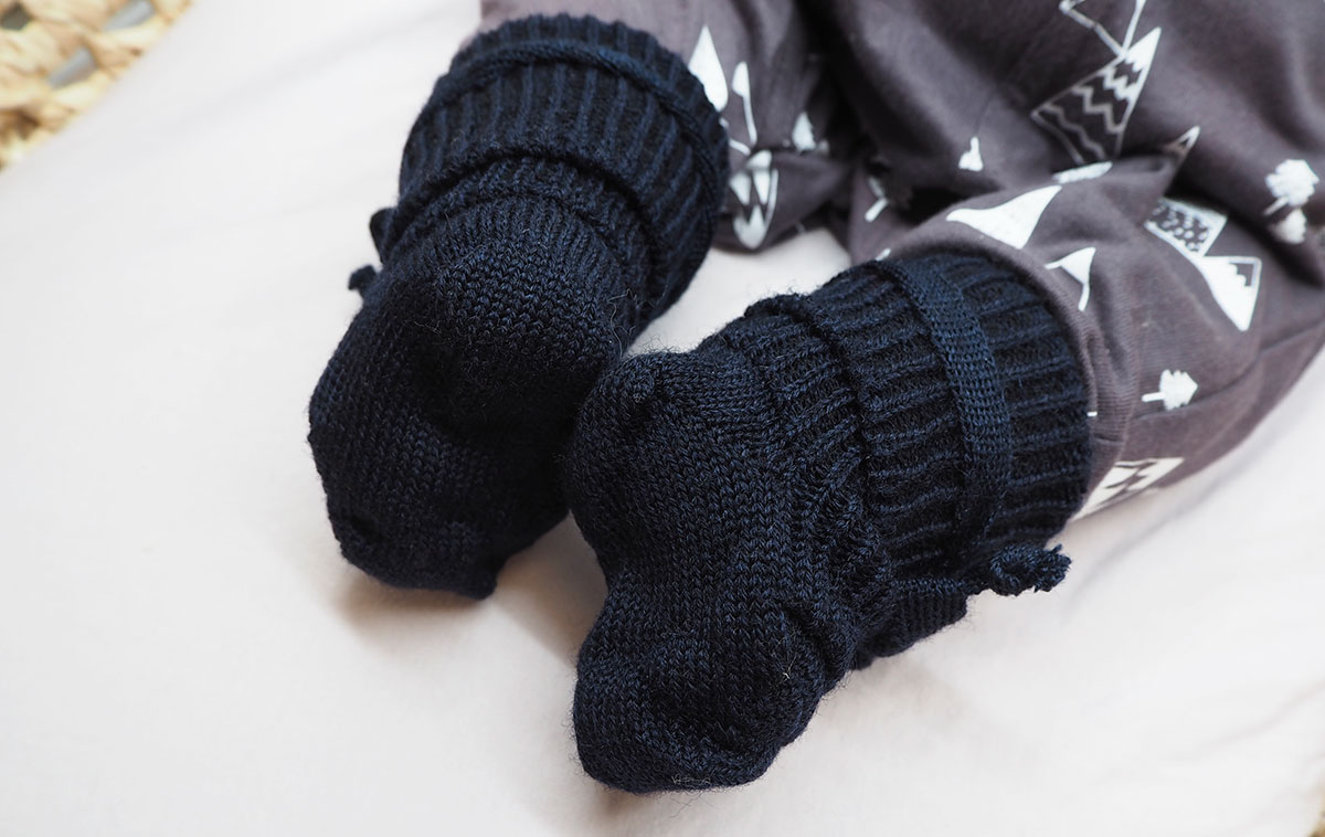 chaussettes en laine enfants